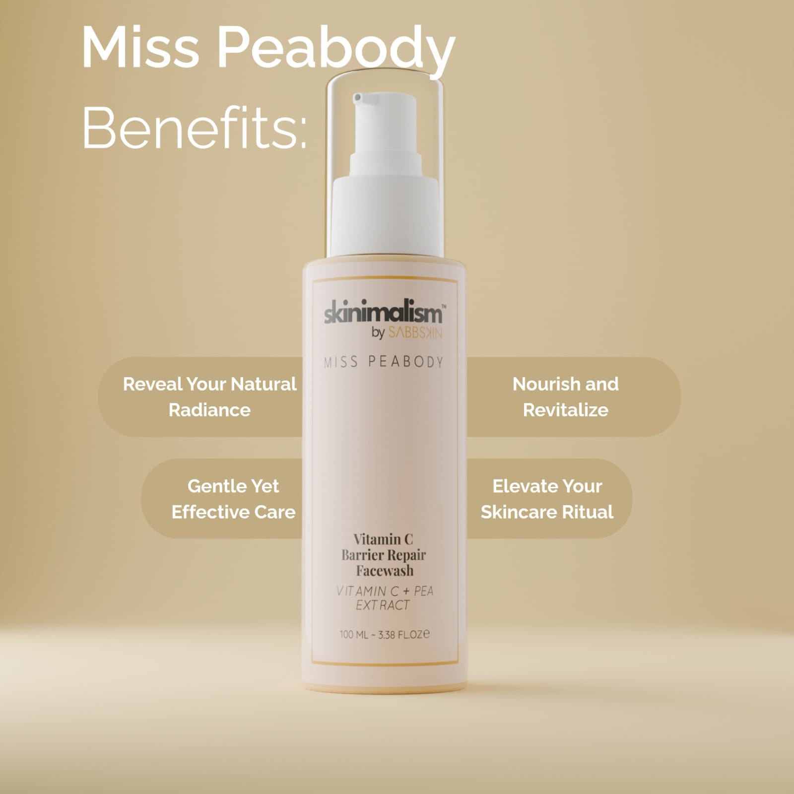 Miss pea body face wash - Vitamin C Facewash