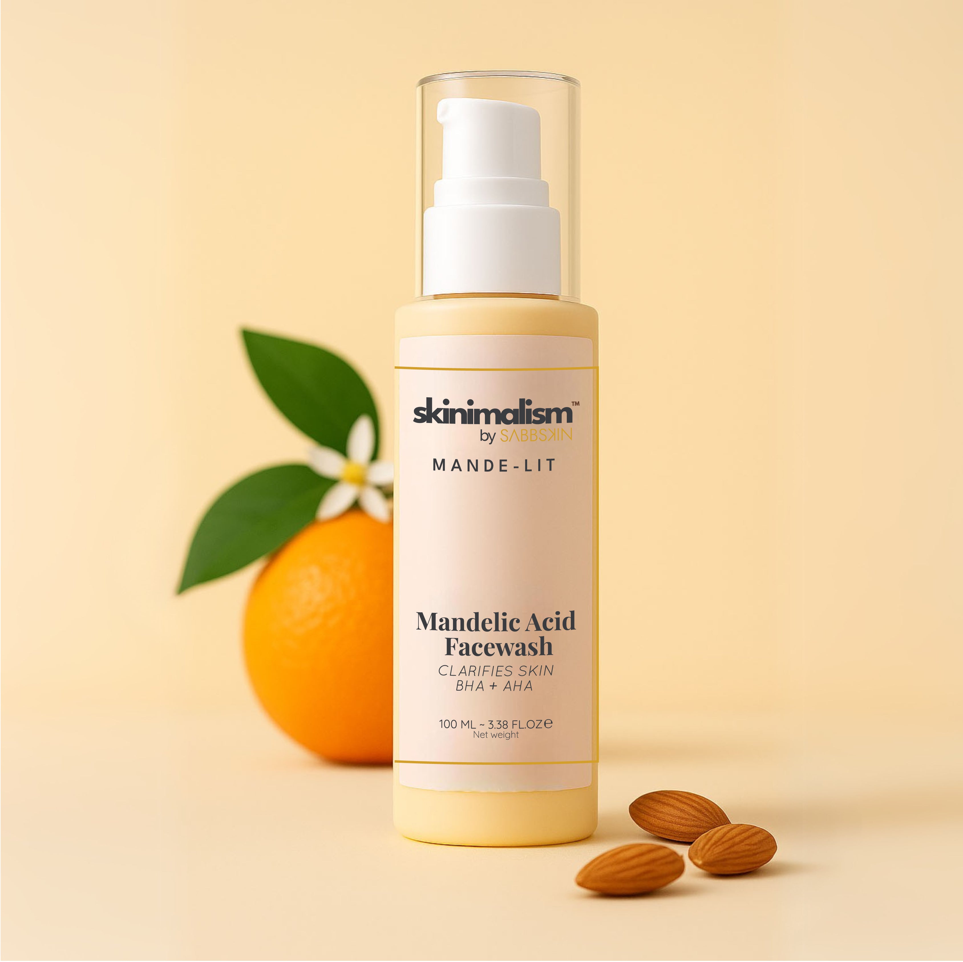 Mande Lit - Mandelic acid face wash