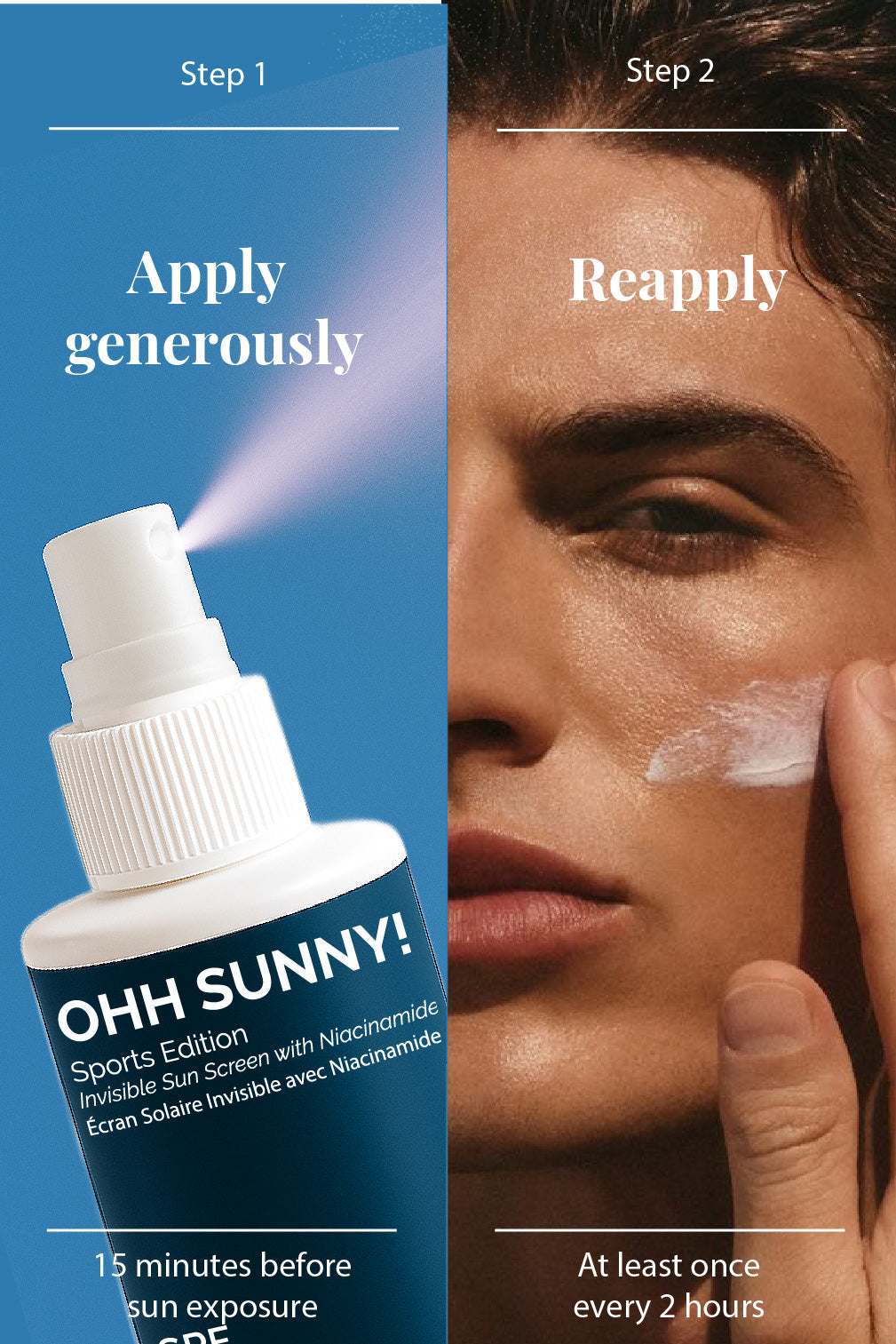 Ohh Sunny! Sunscreen for Men