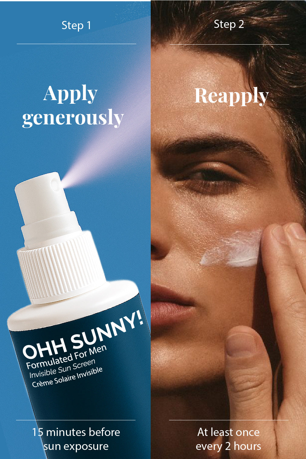 Ohh Sunny! Sunscreen for Men