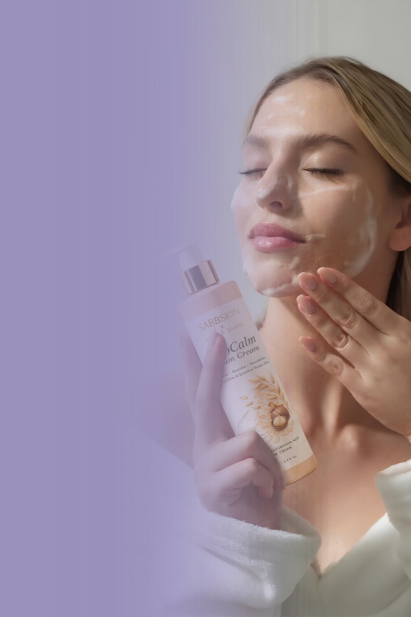 EctoCalm skincare hero