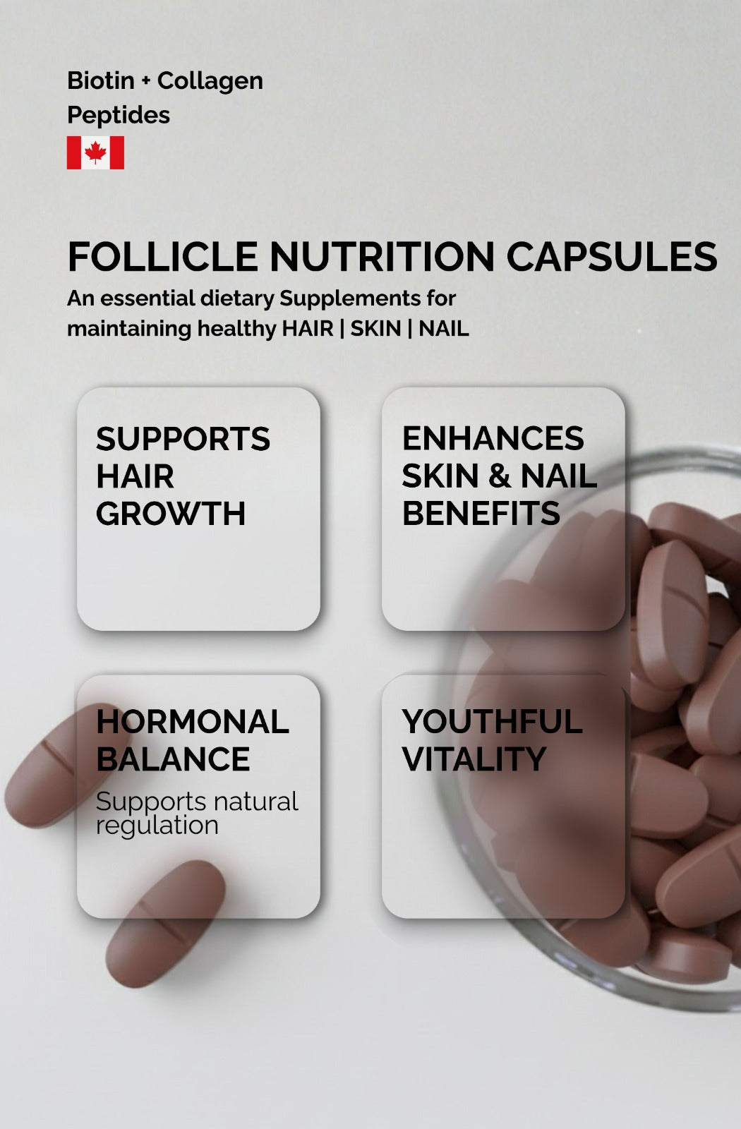 Chubby Hair Biotin+Collagen peptides