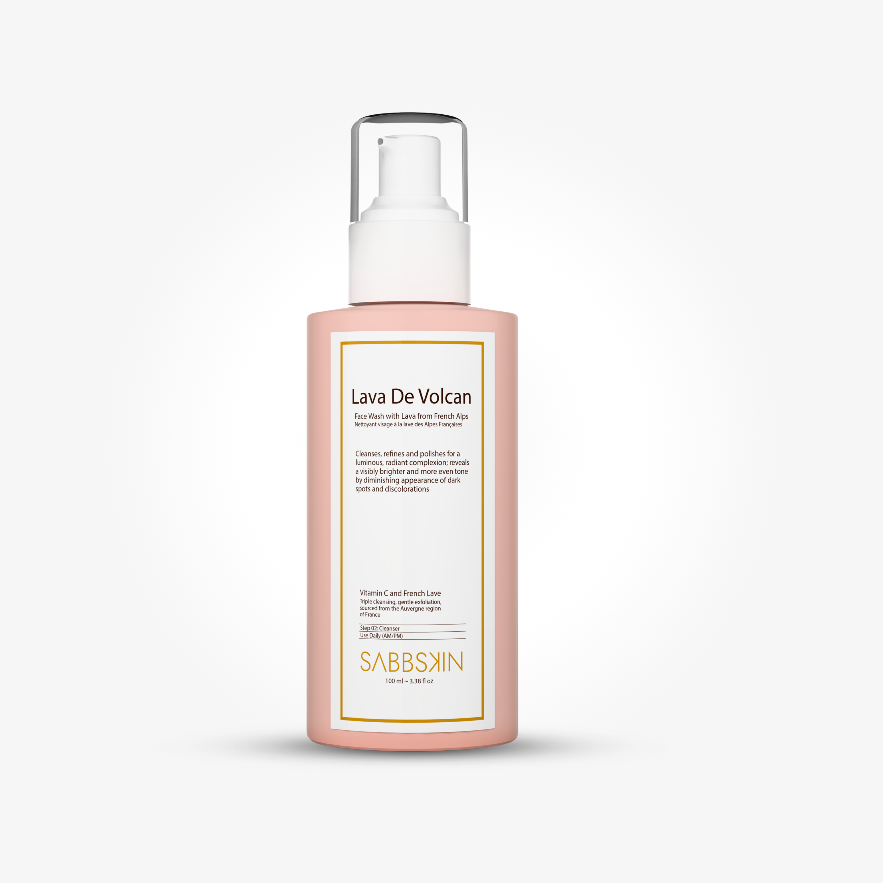 Lava de Volcan French Face Wash