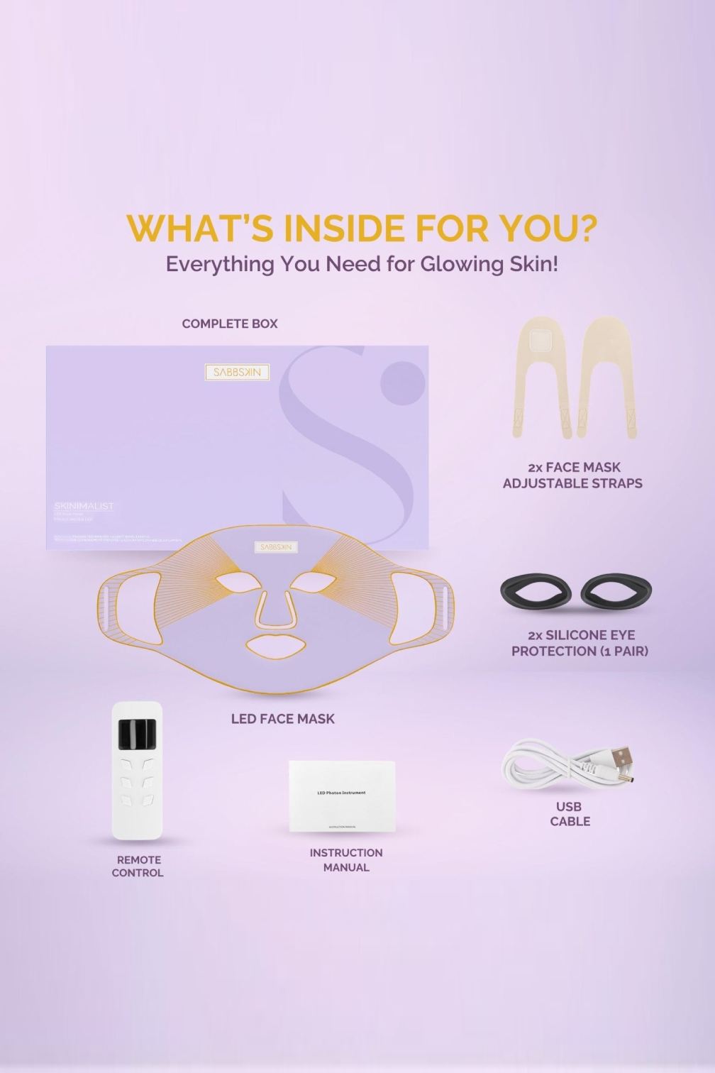 LED Face Therapy Mask
